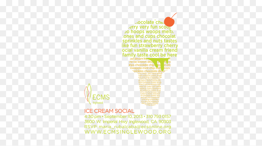 Gelato, HD Png Download - ice cream social png