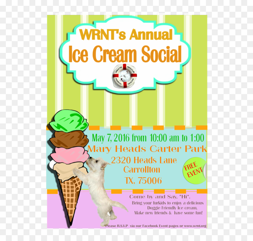 Cartoon, HD Png Download - ice cream social png