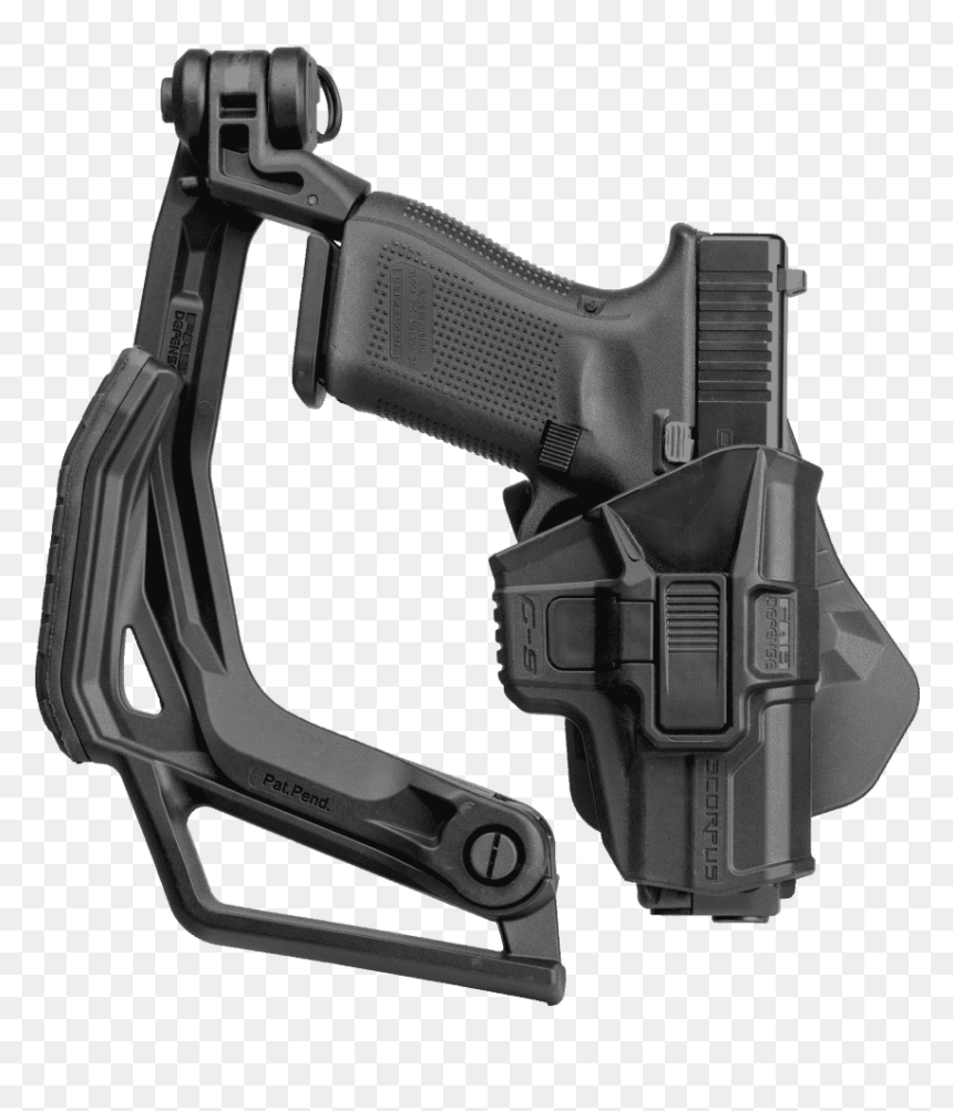 Fab Defense Glock Stock, HD Png Download - gun holster png