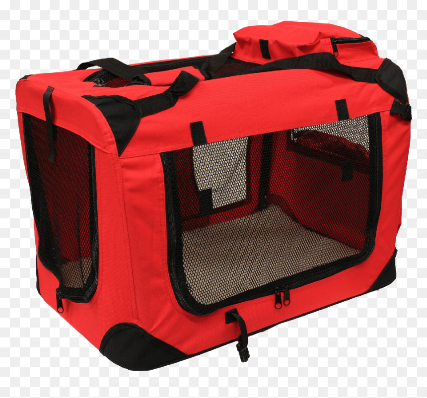 Fabric Pet Carrier, HD Png Download - dog cage png