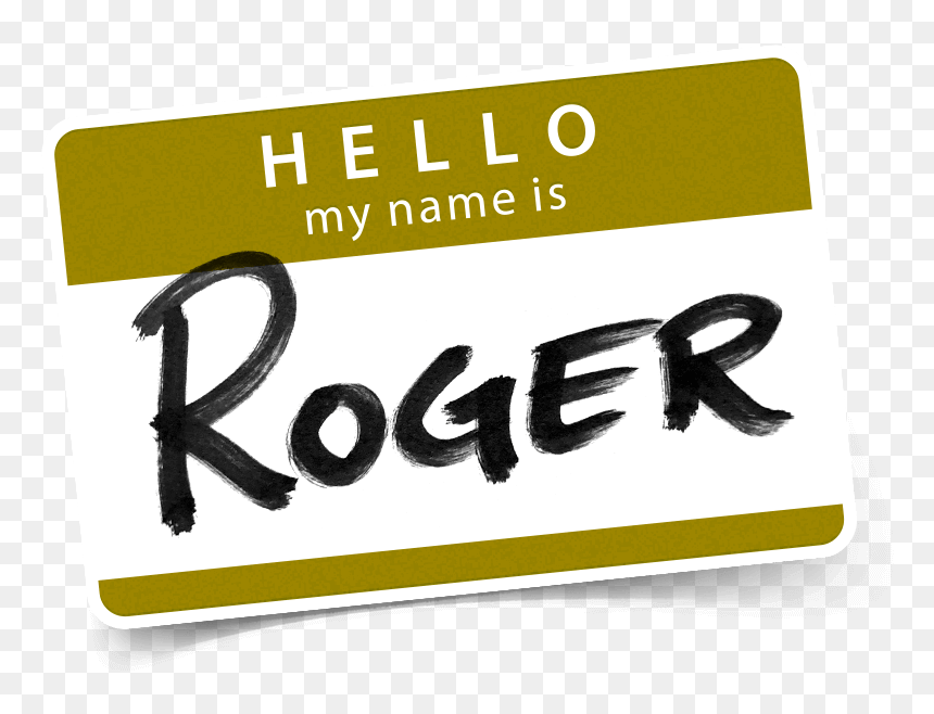 Amazon Web Services, HD Png Download - hello my name is nametag png