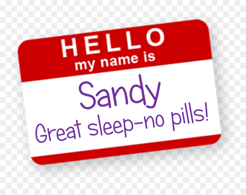 Carmine, HD Png Download - hello my name is nametag png
