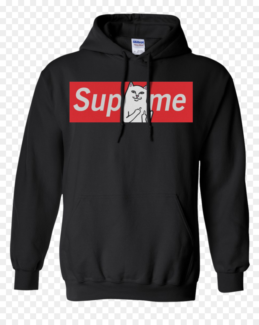 Transparent Ripndip Png - Jordan Hoodie Women's, Png Download - supreme hoodie png