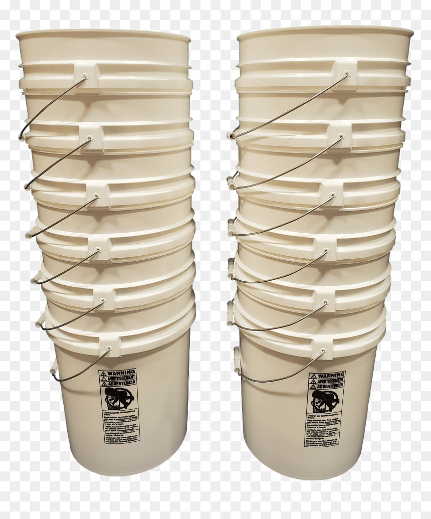 White Plastic - Boot, HD Png Download - 5 gallon bucket png
