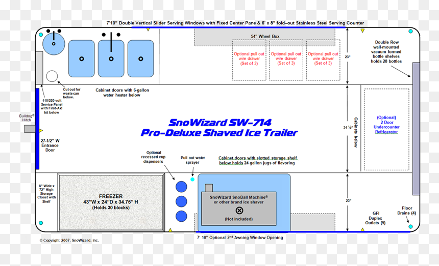 Snow Cone Trailer Inside, HD Png Download - shave ice png