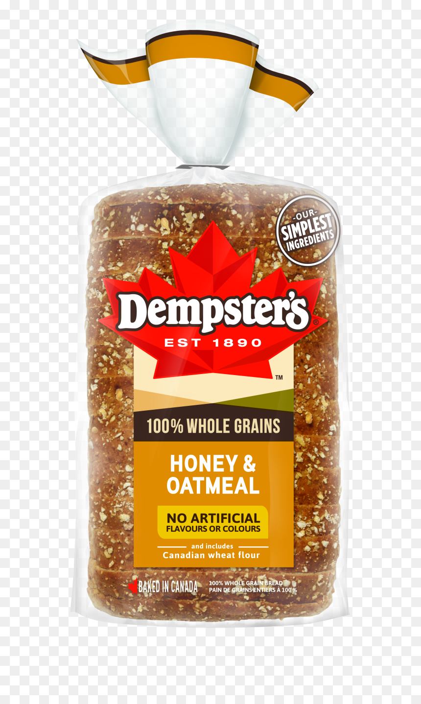 Dempster"s® 100% Whole Grains Honey & Oatmeal Bread - Dempsters Ancient Grain Bread, HD Png Download - avena png
