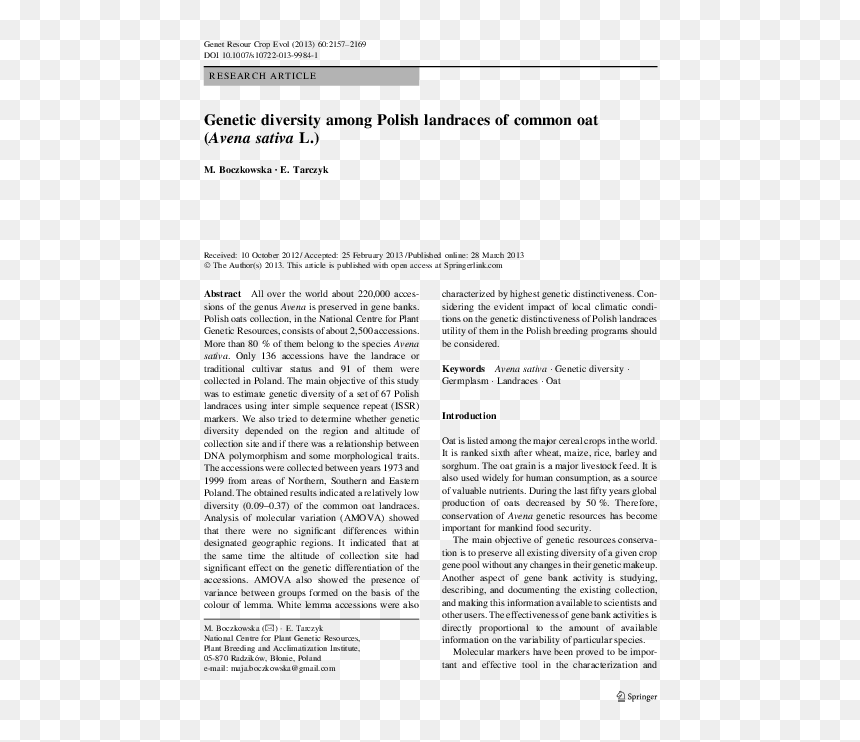 Document, HD Png Download - avena png