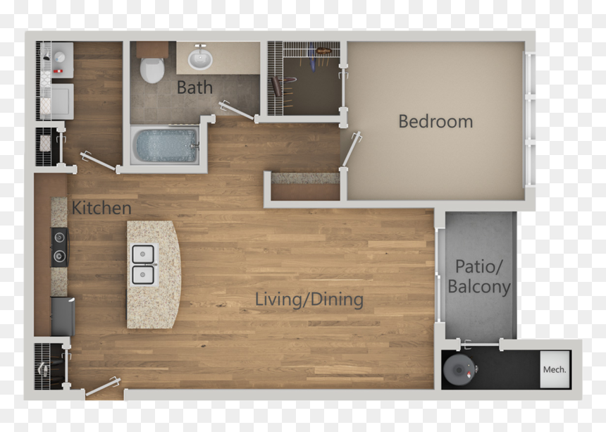 A1 - Floor Plan, HD Png Download - avena png