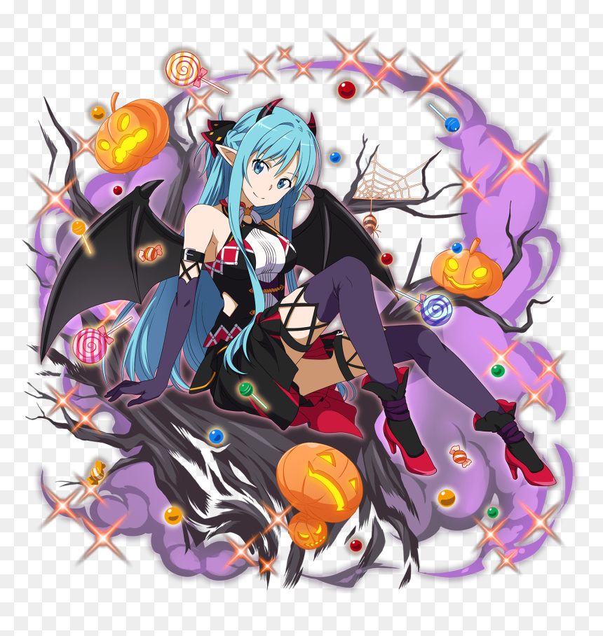 Sword Art Online Halloween, HD Png Download - sword art online asuna png