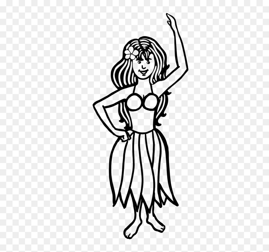 Illustration, HD Png Download - hula dancer png