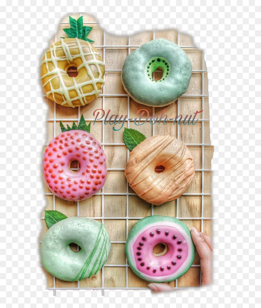 #playdoh #playdough #playdohnut #playdoughnut #donuts - Cute Pinterest Donut, HD Png Download - playdough png