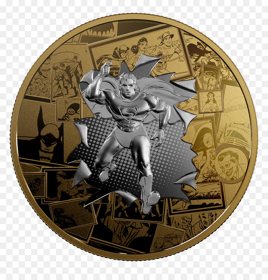 2017 3 Oz Canada Dc Comics Originals - Canadian Mint Superman 2017, HD Png Download - dick grayson png