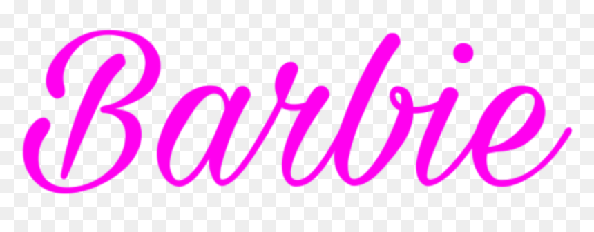 Calligraphy, HD Png Download - barbie logo png
