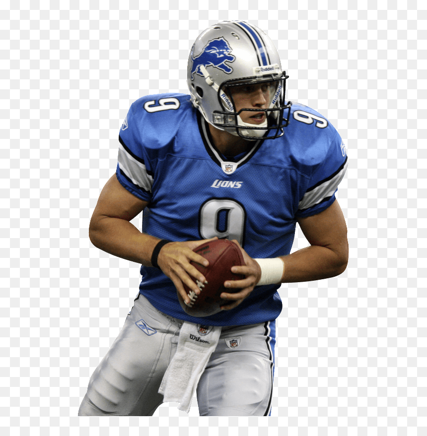 Detroit Lions Player Png, Transparent Png - detroit lions logo png