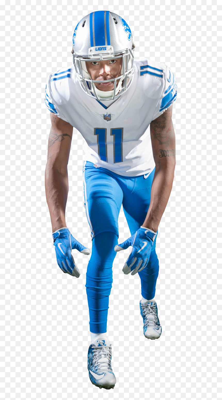 Detroit Lions White Uniform, HD Png Download - detroit lions logo png