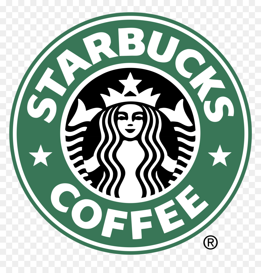 Starbucks Coffee Logo, HD Png Download - versace logo png