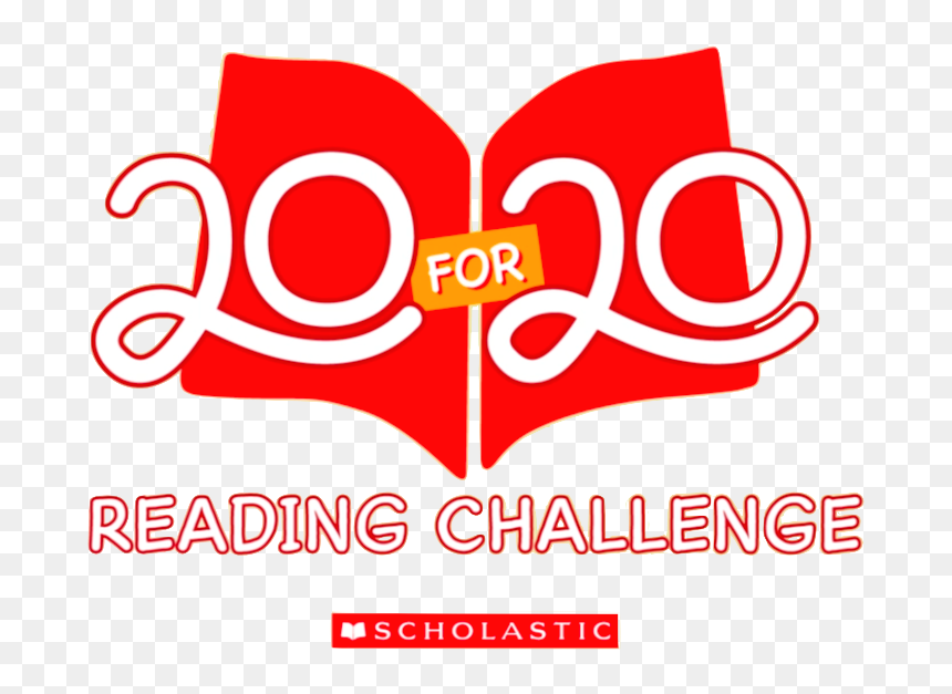 20 For 20 Reading Challenge, HD Png Download - scholastic logo png