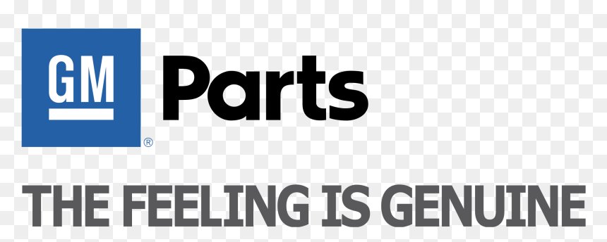 Gm Parts Logo Png, Transparent Png - gm logo png