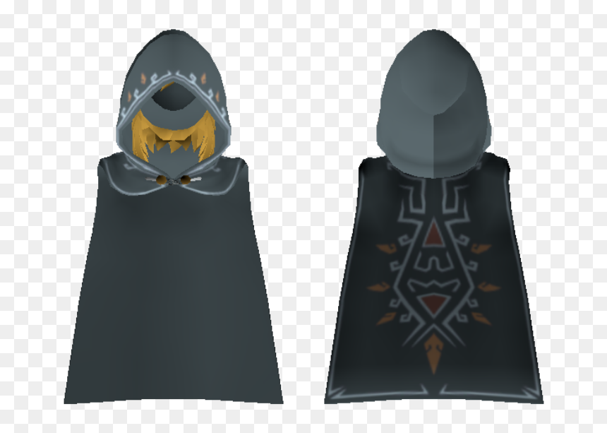 Legend Of Zelda Breath Of The Wild Hylian Hood, HD Png Download - breath of the wild logo png