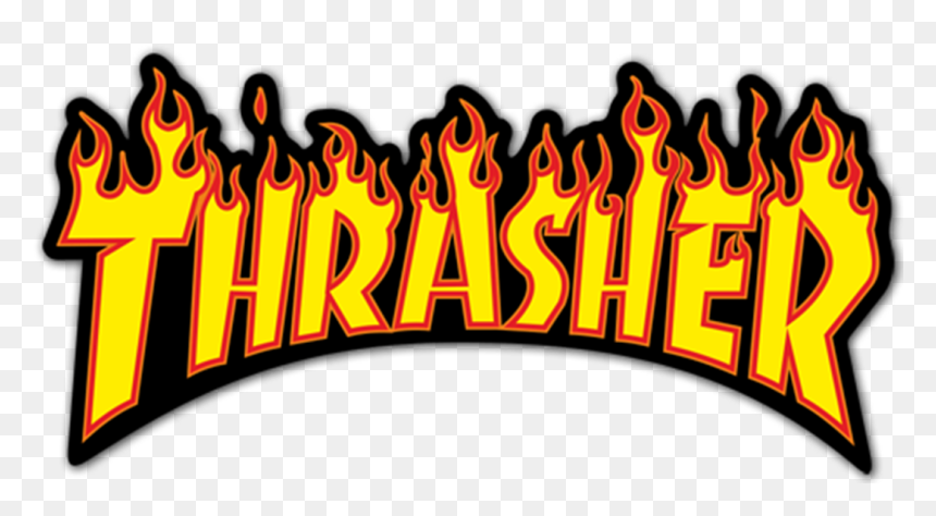 Thrasher Png, Transparent Png - thrasher logo png