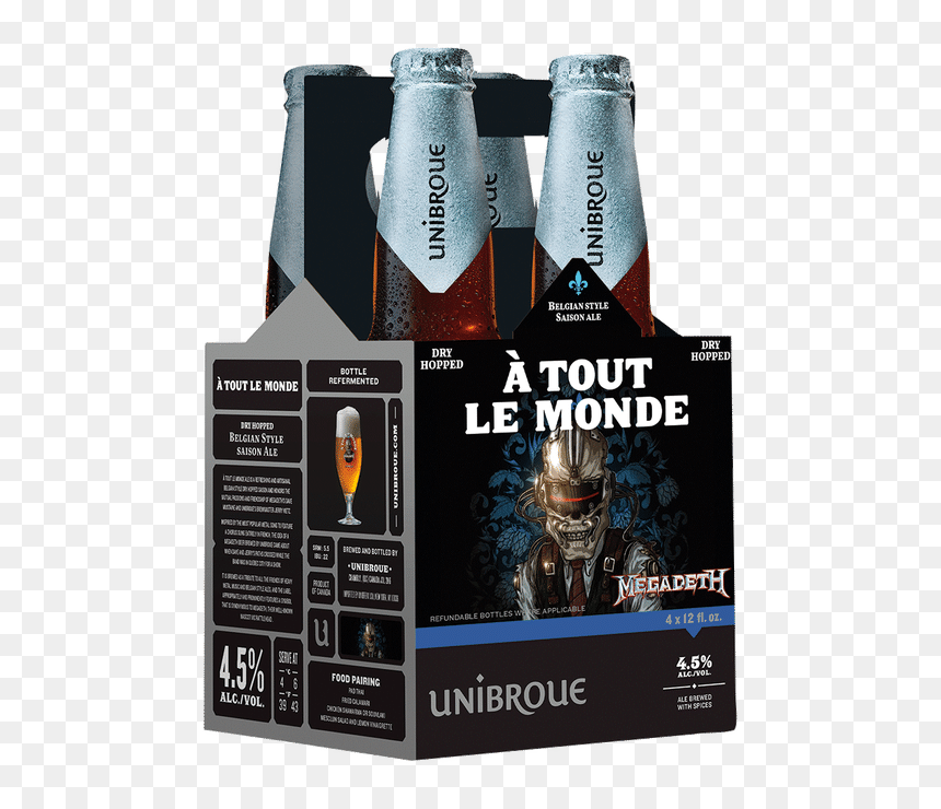 Megadeth A Tout Le Monde Beer, HD Png Download - megadeth logo png