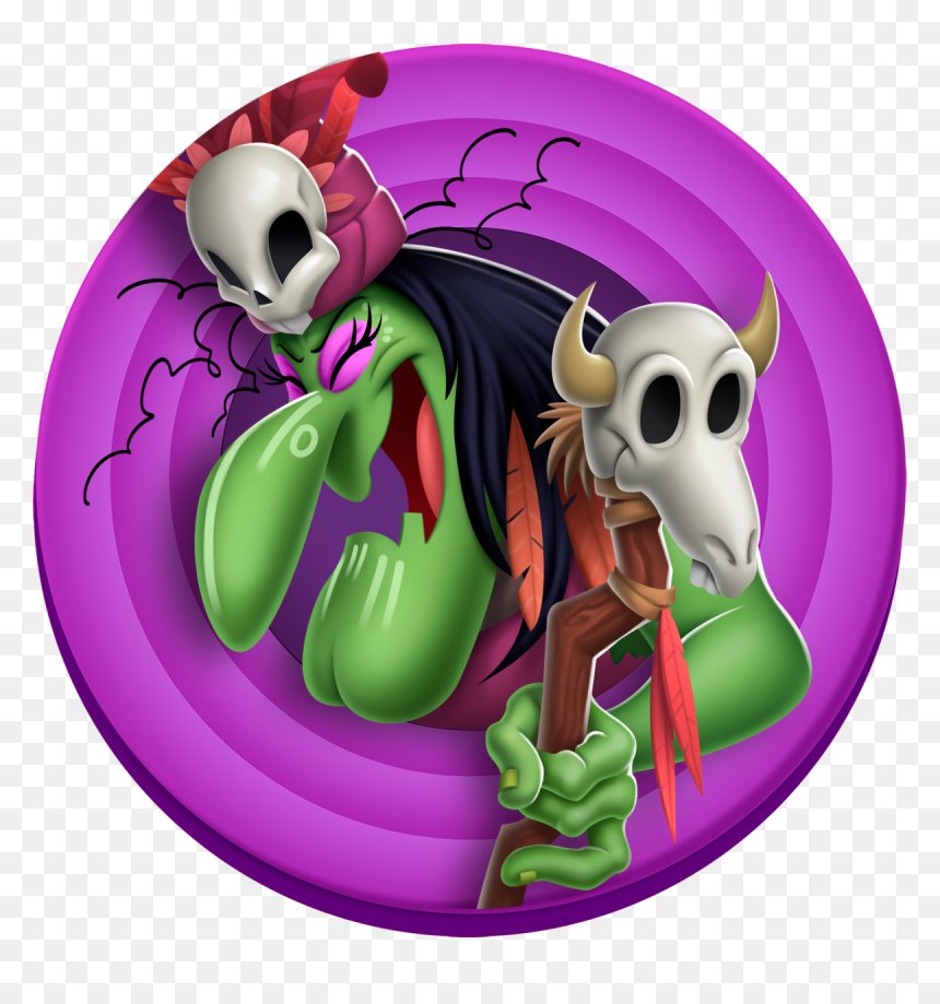 Looney Tunes World Of Mayhem Witchdoctor Hazel, HD Png Download - witch doctor png