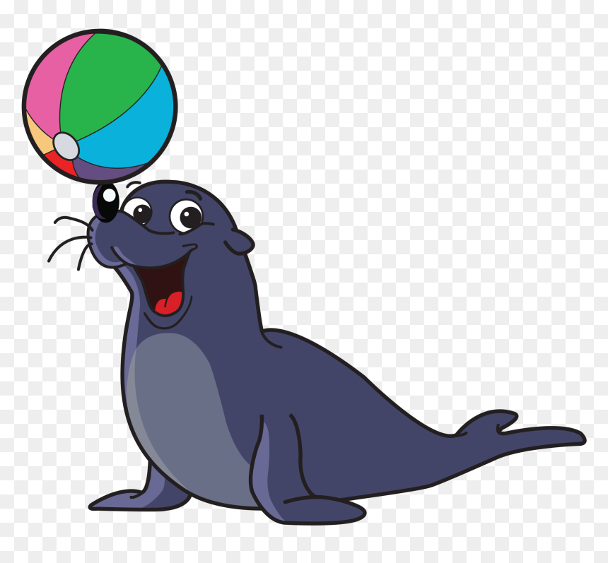 Sea Lion Clip Art, HD Png Download - elephant seal png