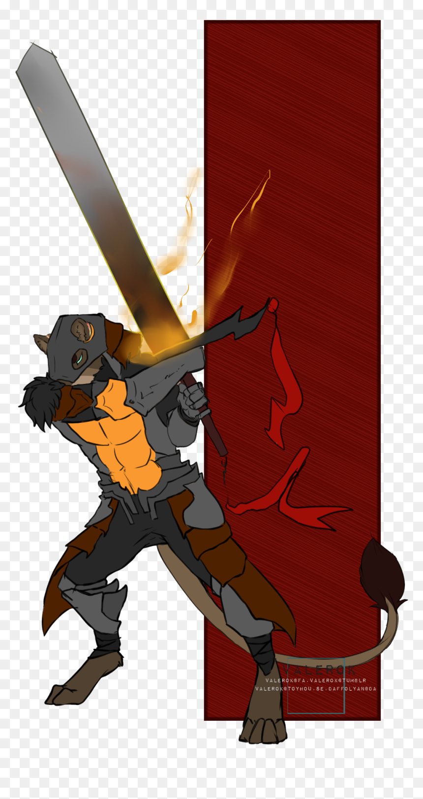 [sc] Rizzi - Cartoon, HD Png Download - knife png tumblr