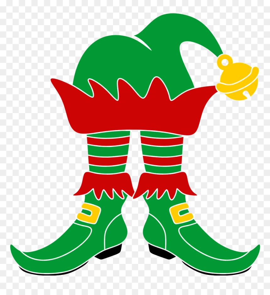 Elfos Navideños Png, Transparent Png - santa boots png