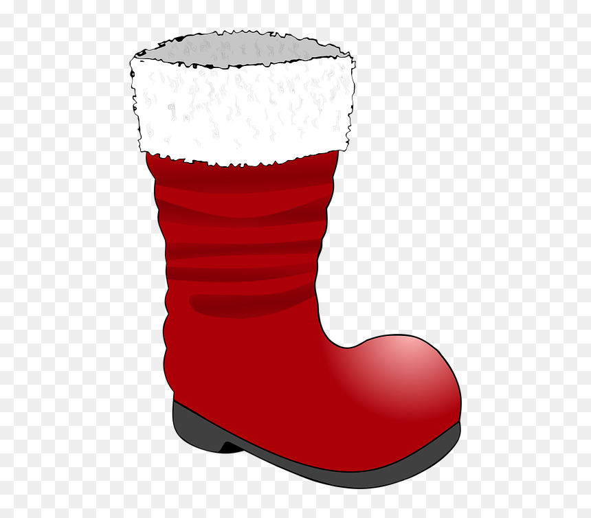 Snow Boot, HD Png Download - santa boots png