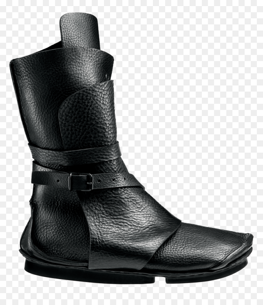 Knight F Blk Waw Blk - Knight Boot Png, Transparent Png - santa boots png
