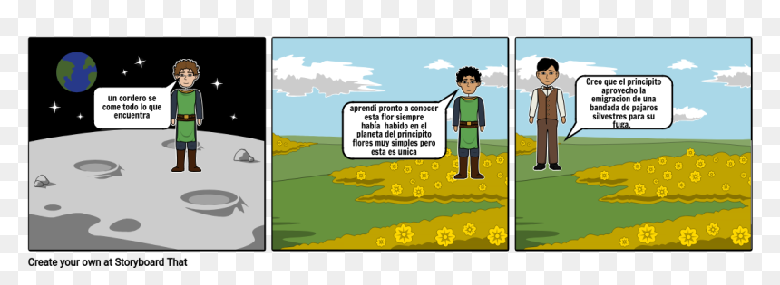 Storyboard, HD Png Download - el principito png