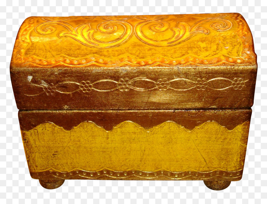 Bench, HD Png Download - gold chest png