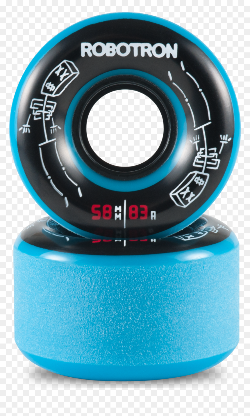 Robotron Skeletron 58mm 83a - Skateboarding, HD Png Download - skeletron png