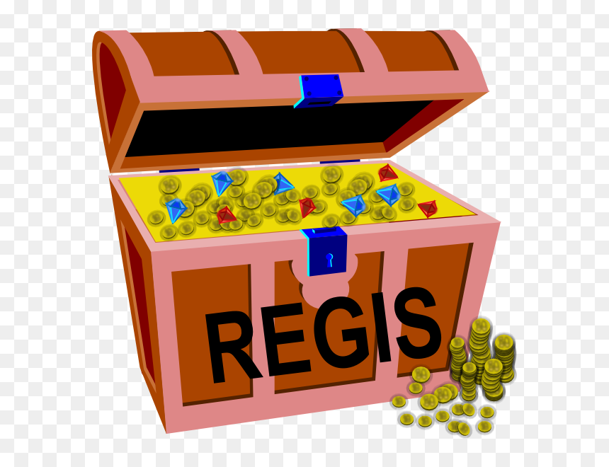 Transparent Online Auction Clipart - Treasure Chest Clip Art, HD Png Download - gold chest png