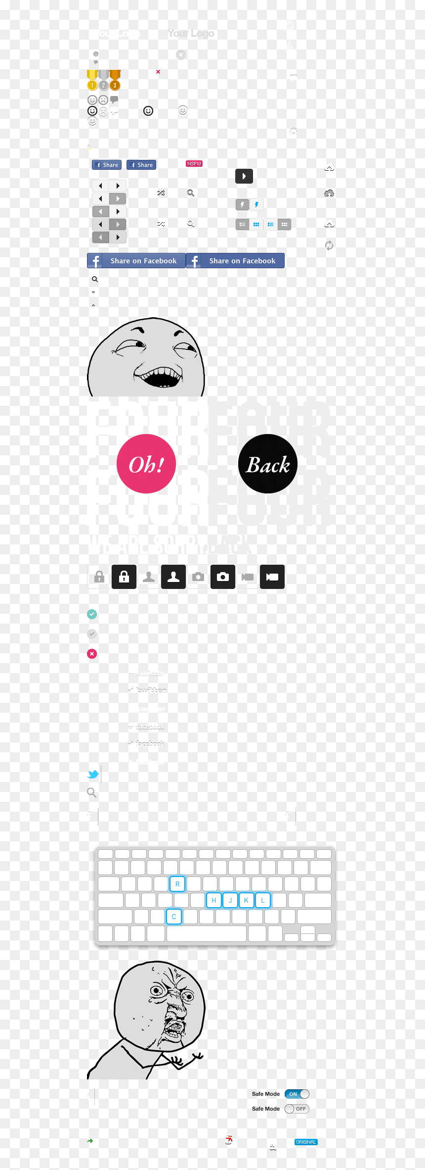 Screenshot, HD Png Download - 9gag watermark png