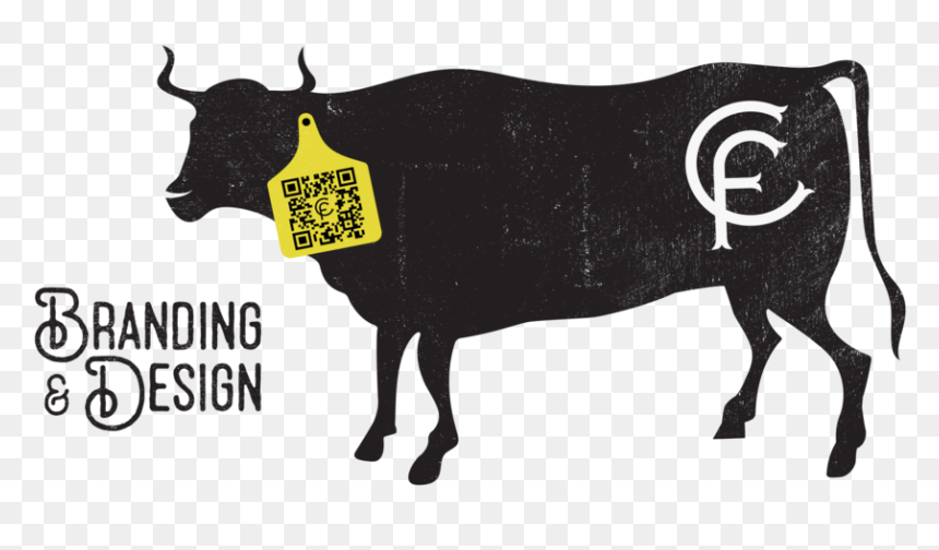 Branding Design 2 - Dairy Cow, HD Png Download - riff raff png