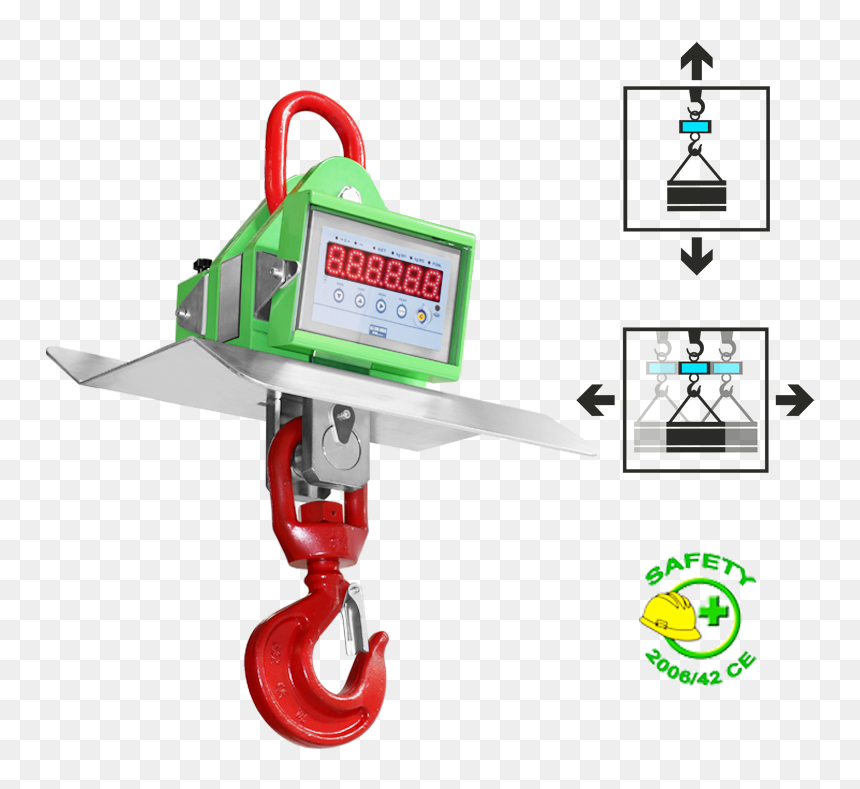 Heat Shielded Crane Scale, HD Png Download - crane hook png