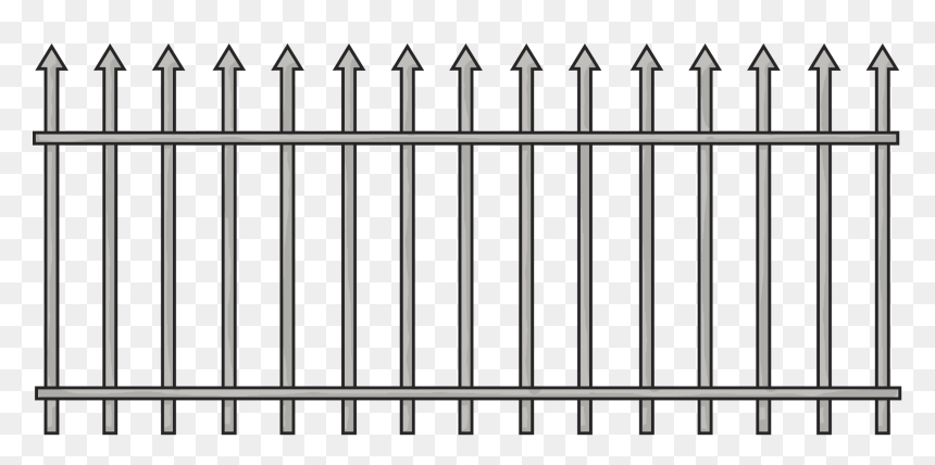 Parallel, HD Png Download - black fence png