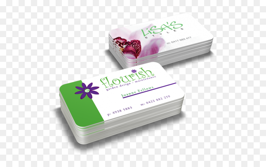 Unique Colour Business Card, HD Png Download - blank business card png