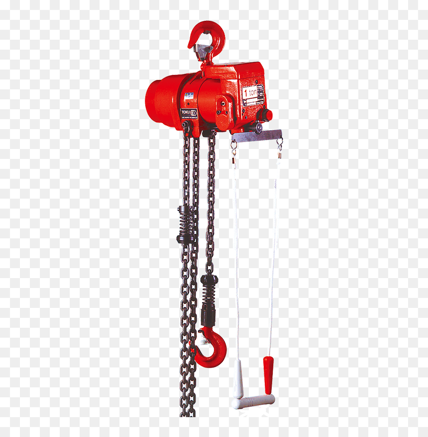 Tcr Series Air Hoist - Chain, HD Png Download - crane hook png