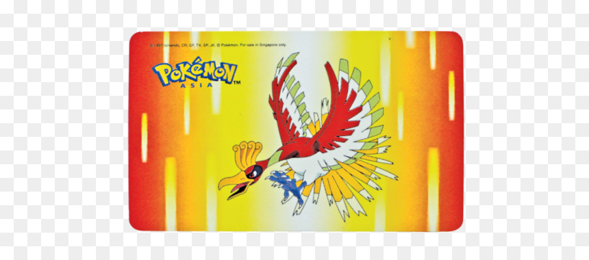 Ez Link Cards - Pokémon: Jirachi - Wish Maker (2004), HD Png Download - ho-oh png