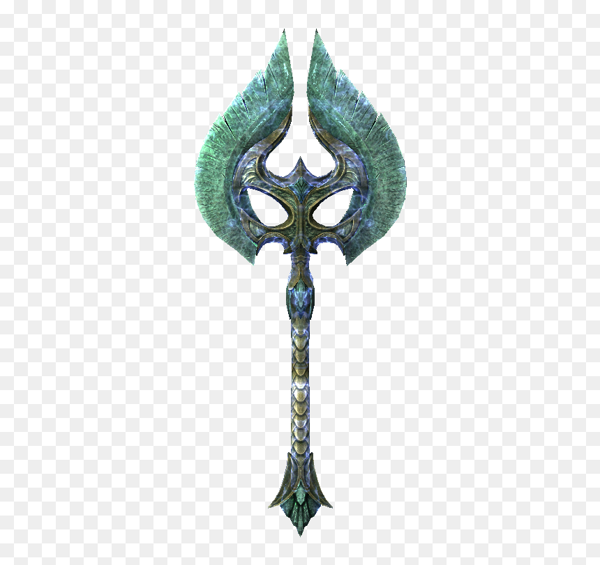 Glasswaraxeoffear - Skyrim War Axes, HD Png Download - skyrim symbol png