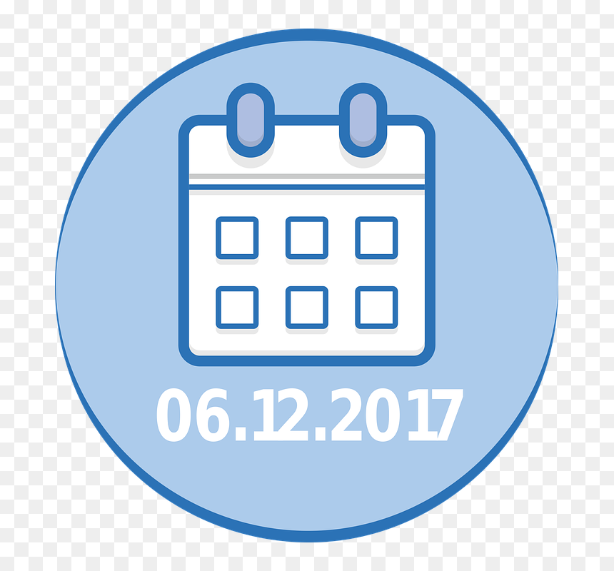 Circle, HD Png Download - calender icon png