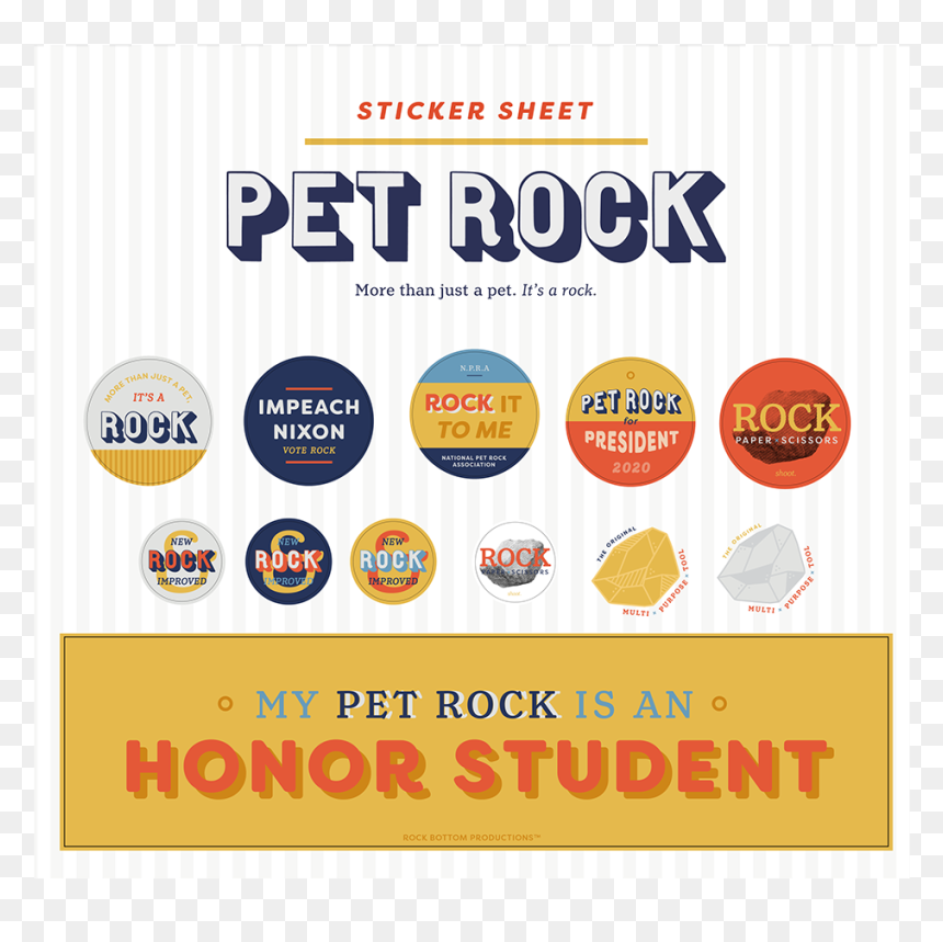 Label, HD Png Download - pet rock png