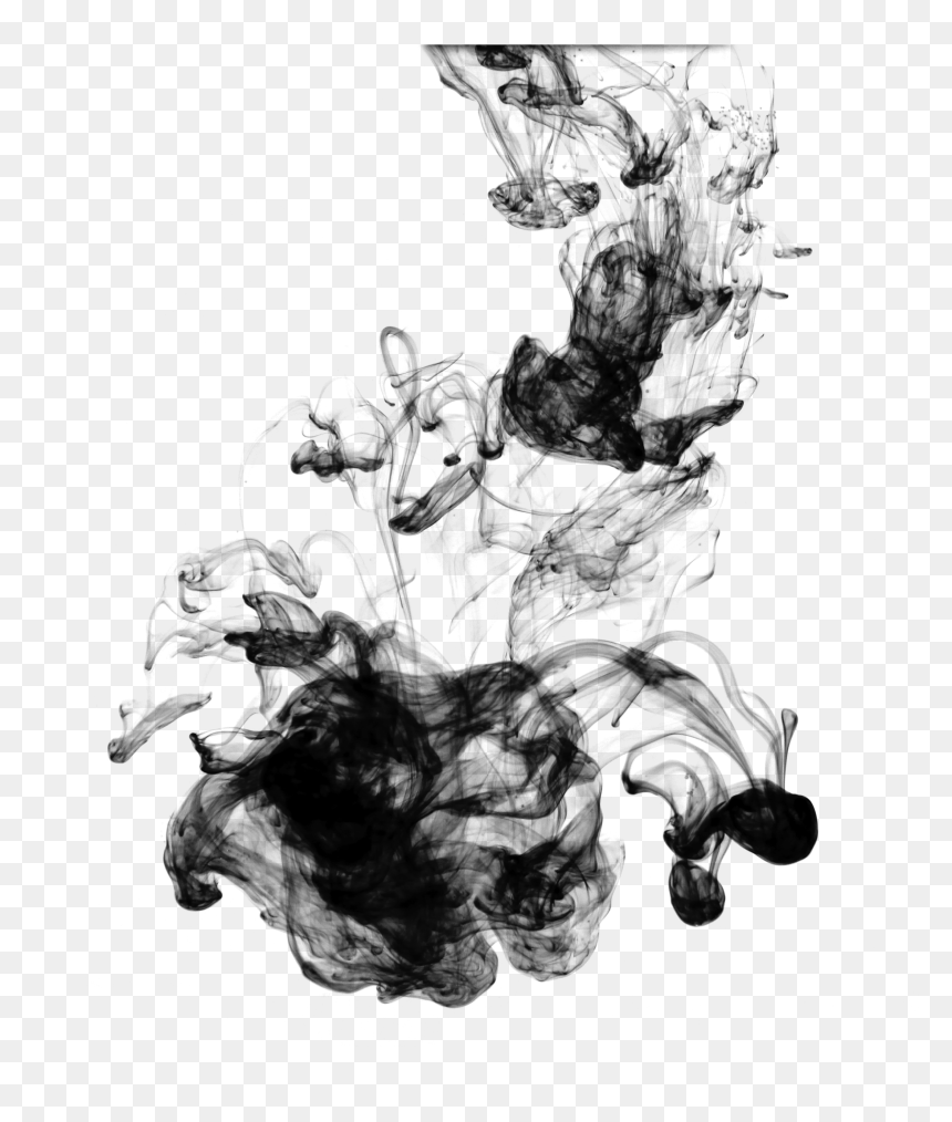 Picture Royalty Free Stock Drawing Inks Smoke - Sketch, HD Png Download - smoke stock png