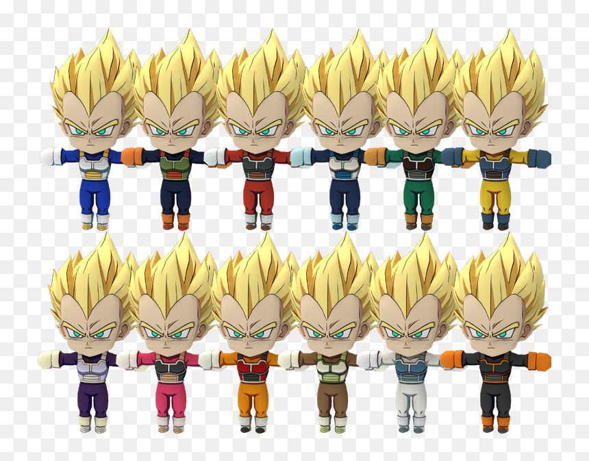 Download Zip Archive - Cartoon, HD Png Download - vegeta super saiyan png