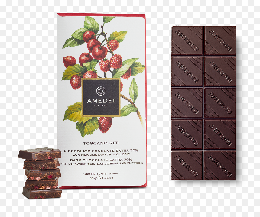 Frutti Toscano Red Aperto - Chocolate, HD Png Download - chocolate strawberries png