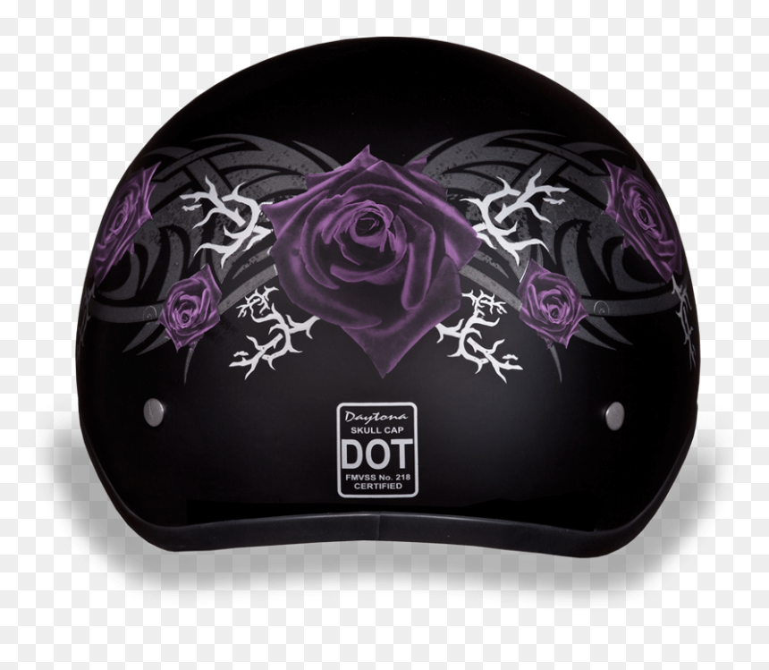 Womens Half Shell Motorcycle Helmet, HD Png Download - purple shell png