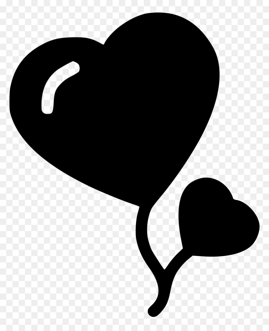 Heart, HD Png Download - heart balloon png